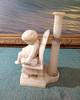 Antigua Escultura De Alabastro 1