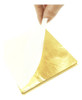 Hojas De Papel De Oro Imitacion 14x14cm Para Artistica 100u 3