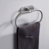 Toallero Adhesivo De Baño Aro Porta Toallas Acero Inoxidable 5