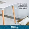 Mesa Comedor Cocina Eames Nordica Madera Rectangular 120x80 3