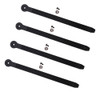 4 Peças Substituição Ice Roller Skate Shoes Strap Fivela 4