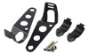 La Motocicleta Linterna Negro Monte Los Soportes De Horquill 0