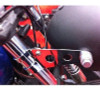 La Motocicleta Linterna Negro Monte Los Soportes De Horquill 3