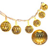 Twinkle Star 40 Led Globe String Lights, Decoraciones De Hal 4