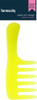 Peine Con Mango Farmacity Dientes Anchos Amarillo 0