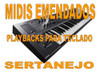 32 Midis Emendados Playbacks Para Teclado - Sertanejo 0