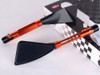 Espejos Tip. Rizoma Tomok Cnc Naranja El Par 2