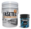 Combo Pintura Facetec Polacrin Látex 20 Lts + Fijador 1 Lt 0