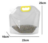 Set De 5 Bolsas Almacenamiento Cocina Baño Con Manija 1,5 Lt 1 Set De 5 Bolsas Almacenamiento Cocina Baño Con Manija 1,5 Lt 1