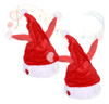 2 Pcs Chapéu Elétrico Divertido De Natal Cantando E Dançando 0