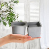 3 Peças De Resina Epóxi Para Vasos De Flores, Molde De Silic 4 3 Peças De Resina Epóxi Para Vasos De Flores, Molde De Silic 4