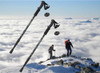 2 X Trekking Senderismo Senderismo Palos Postes Montaa Ajust 4
