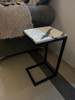 Mesa Auxiliar Arrime Lamigloss Simil Marmol Ultra Brillo 0