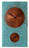 Reloj De Pared De Regalo De Granja Rustica De Cobre Turques 1