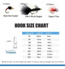 Kit Surtido Accesorios Pesca Faisox Moscas Pesca/100pcs 3