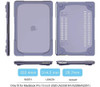 Batianda Funda Mate A Prueba De Golpes Para Macbook Pro De 1