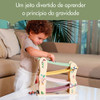 Torre De Carrinhos Brinquedo Madeira Infantil Boho Tiny Love 2
