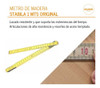 Metro De Madera  Aleman Carpintero Stabila Original X 1 Mt 1