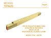 Metro De Madera  Aleman Carpintero Stabila Original X 1 Mt 3