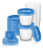10 Vasos Para Almacenamiento De Leche Materna Philips Avent 0