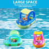 Bóia De Piscina Inflável Com Dossel Para Bebês 5