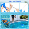 Mowend Pool Skimmer, Pool Net Con 4 Secciones Desmontable Po 1