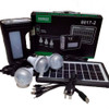 Kit Iluminación Recargable C/batería Panel Solar - Sas 0