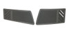 Tela Difusor Ar Grade Painel Lateral Kadett 90 91 Cinza Par 3