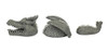 Diseño Toscano The Moat Monster Dragon Statue Gray 0