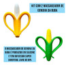 Kit Mordedor Banana E Milho Massageador De Gengiva Buba 1