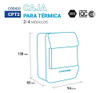 Caja Para Termicas Tapa Aplicar Embutir 2-4 Modulos Starbox 2