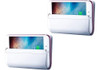 2 Soportes Para Celular Adhesivos - Blancos 0