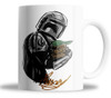 Taza De Ceramica- The Mandalorian -star Was 1