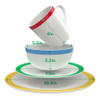 Vajilla Vremi Platos Tazas Tazones De Porcelana 16 Piezas 1