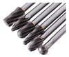 6pcs 6 Mm Vástago Carburo De Tungsteno Rotativo Archivos Jue 1