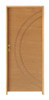 Kit Porta De Madeira 210x72cm Batente 14cm Fechadura Golf Wt 0