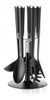 Set 5 Utensilios Con Soporte Cooking Guzzini Premium 0