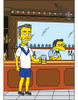 Cartoon Dibujo Digital Simpson 2 Personajes + Fondo 4