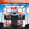 Goplus Juego De Arcade De Baloncesto Plegable De Doble Tiro. 4
