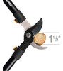 Fiskars Cortapelos De 28 Pulgadas Negro / Naranja (391461-10 1