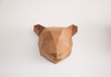 Rompecabezas 3d De Oso En Papel Kraft 0