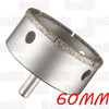 Mecha Copa Diamantada 60mm Vidrios Ceramicas Marmol Calidad 0