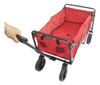 Carrinho Dobrável Articulado Camping Pesca Praia Vermelho 1