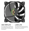 Uphere Ventilador Computadora 120mm 3u. 3