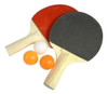 Kit Raquete Ping Pong Divertido  Com 3 Bolinhas Coloridas 2 Kit Raquete Ping Pong Divertido  Com 3 Bolinhas Coloridas 2