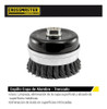 Cepillo Copa De Alambre Trenzado Ø 80 Mm Crossmaster 9980948 1