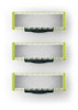 Kit 3 Lamina Refil Oneblade Qp210 One Blade Pro Frete Gratis 1