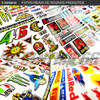 Cartela Adesivos Resinados M06 Design Exclusivo 3d 2