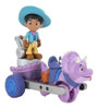 Muñeco Dino Ranch Dino C/vehiculo + Miguel 8cm 87134 Srj 1