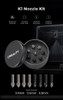 Kit Boquillas Creality Alto Flujo K1, K1 Max, Cr-m4 2